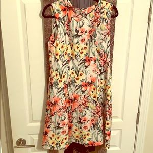 Floral midi dress